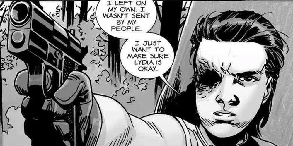 Carl dead comics