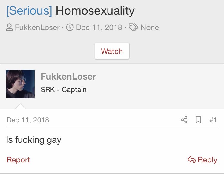 Homosexuality