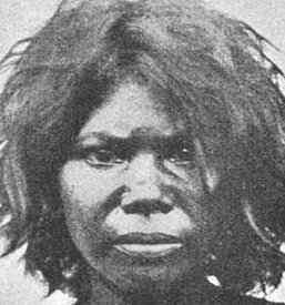 Veddah woman of Sri Lanka Australoid Negrito