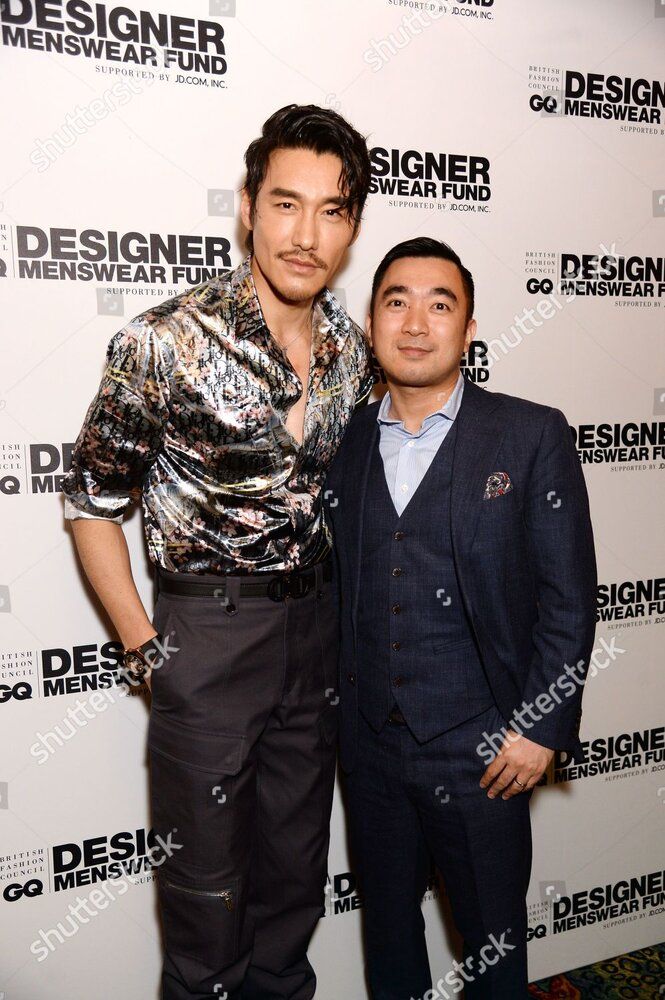The bfc gq designer menswear fund cocktail party spring summer 2020 london fashion week mens u
