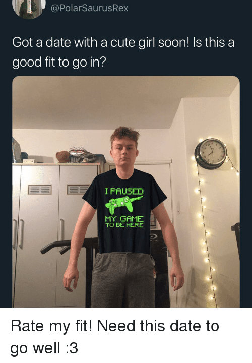 Polarsaurusrex got a date with a cute girl soon is 40676670