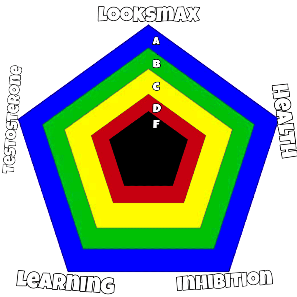 Looksmax Chart | Looksmax.org - Men's Self-Improvement & Aesthetics