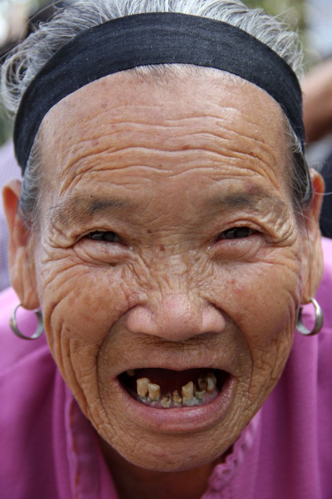 Smiling lady