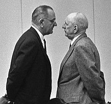 220px Lyndon Johnson and Richard Russell cropped