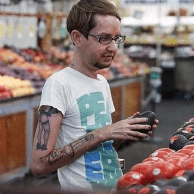Soyboy buying fruit Soyboy buying fruit