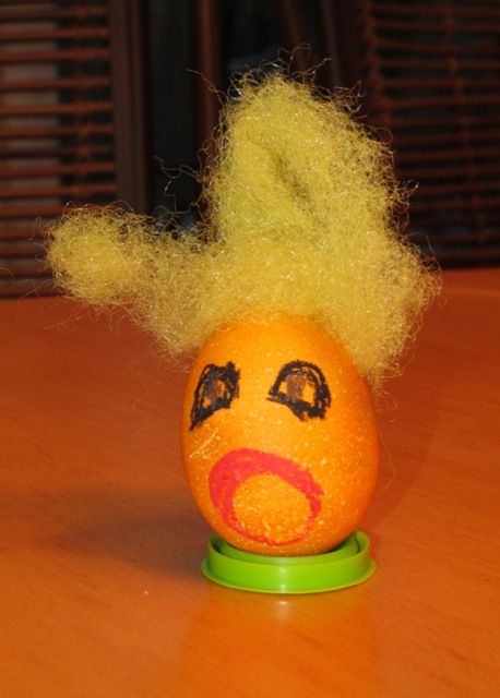 Eggs Mad Hair