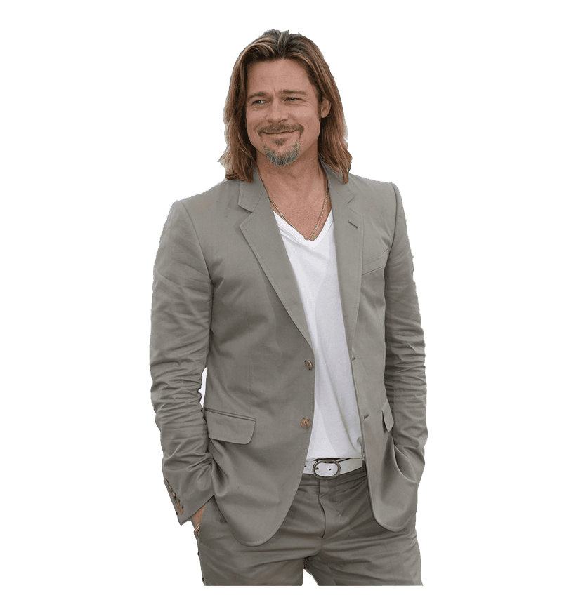 Brad Pitt Transparent
