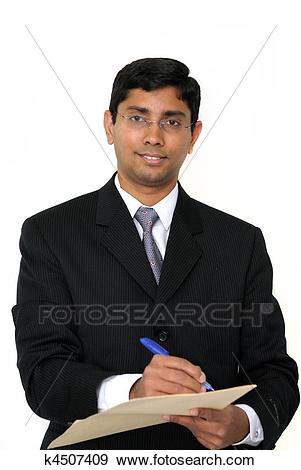 Indian businessman stock photo  k4507409