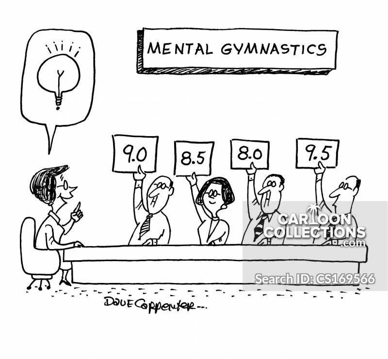 Gymnasts score judge scorecard score card sport CS169566 low