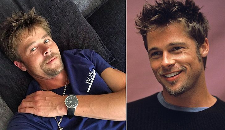Brad pitt look alike