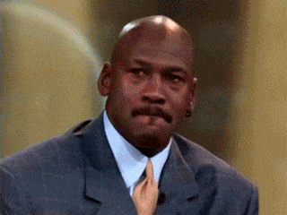 Michael jordan laughing