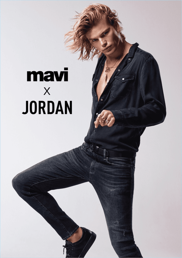 Jordan Barrett 2018 Mavi Spring Summer Campaign 001