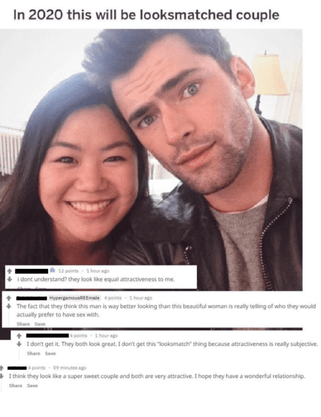 2020 looksmatched couple