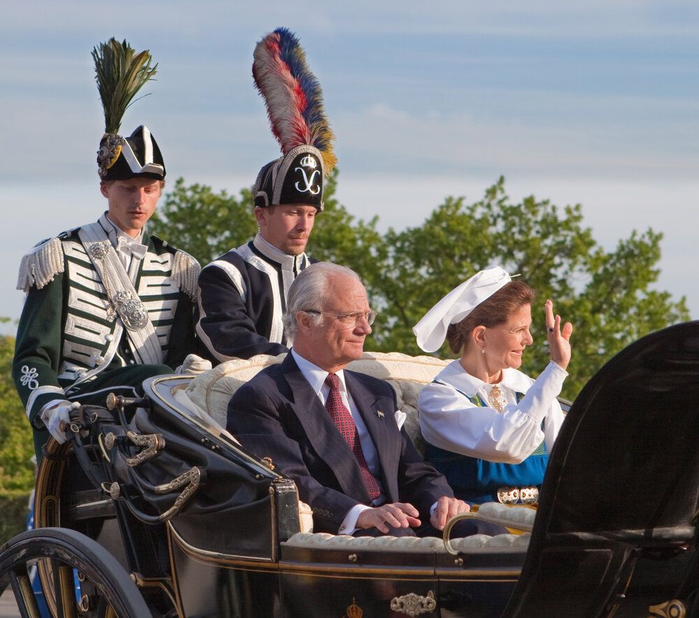 King Carl XVI Gustaf of Sweden
