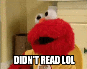 Elmo tl dr