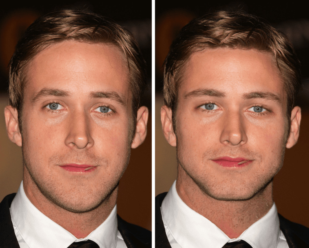 Ryan gosling before after