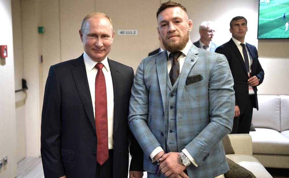 Conor McGregor and Vladimir Putin