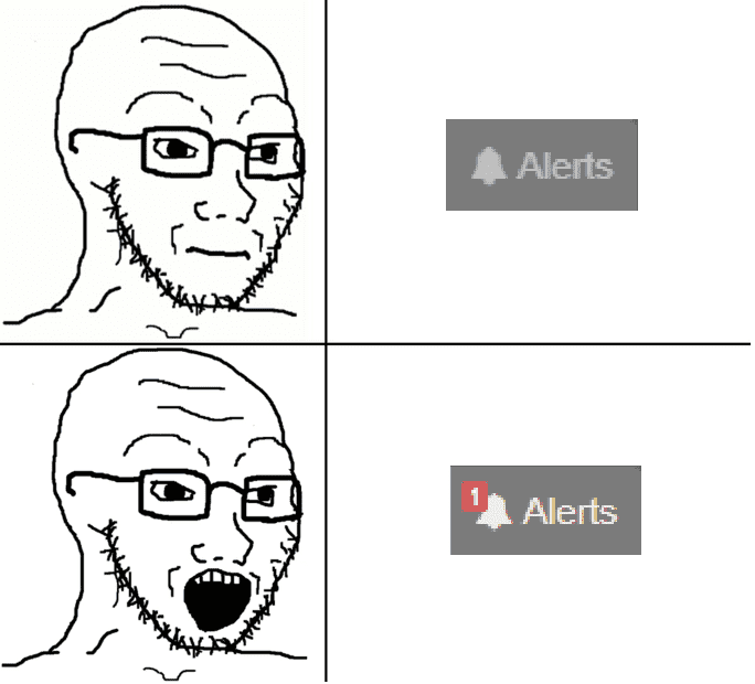 Alerts me