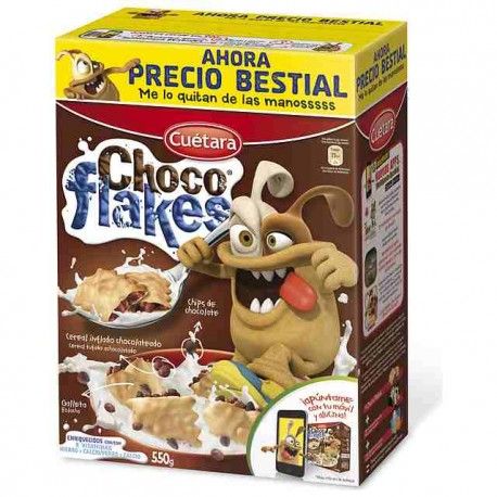 Choco flakes cuetara 