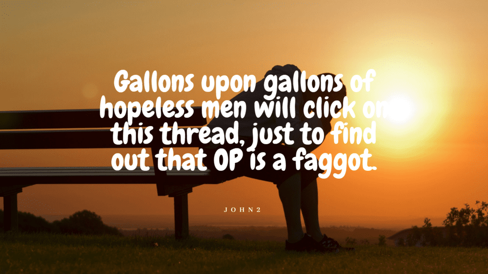 Gallons upon gallons of hopeless