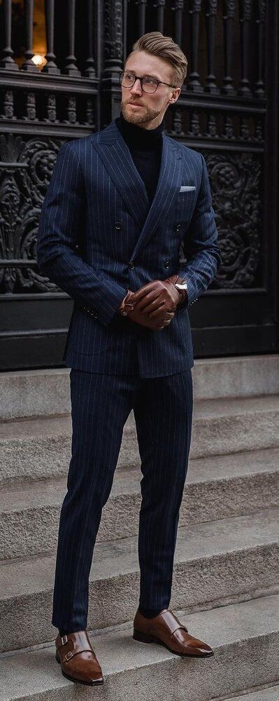 5 Pinstripe Suit Colors To Add to Your Wardrobe Now