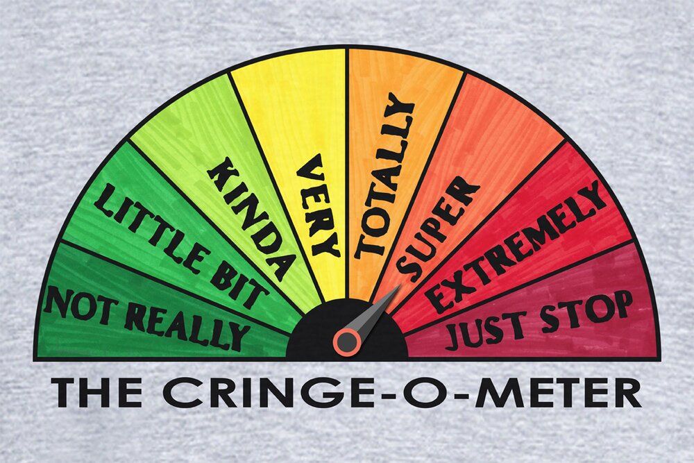 Cringe o meter t shirt