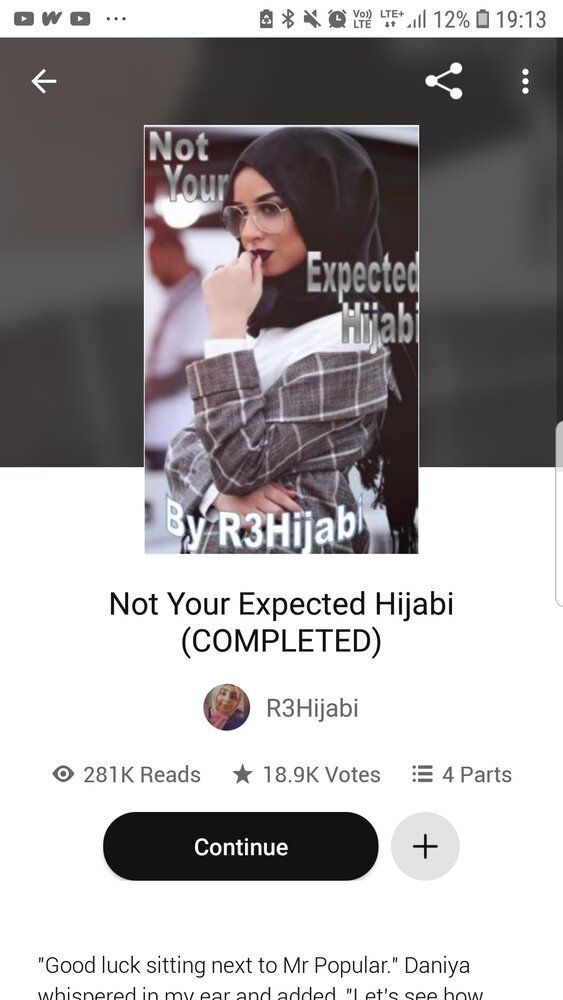Screenshot 20200419 191322 Wattpad