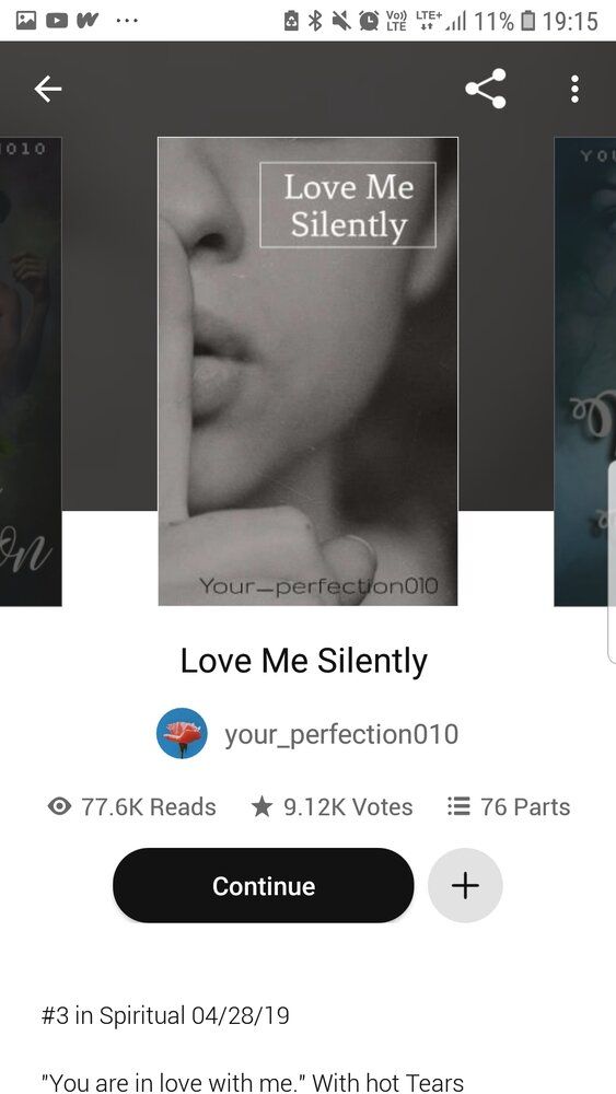 Screenshot 20200419 191501 Wattpad