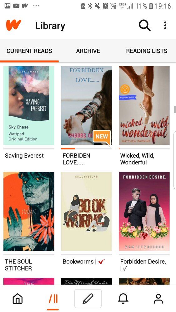 Screenshot 20200419 191617 Wattpad