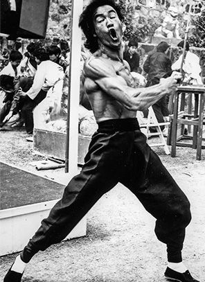 Bruce lee mid punch