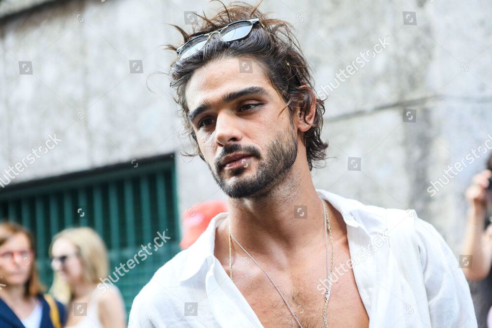 Marlon teixeira out and about milan fashion week mens italy shutterstock editorial 10312762g