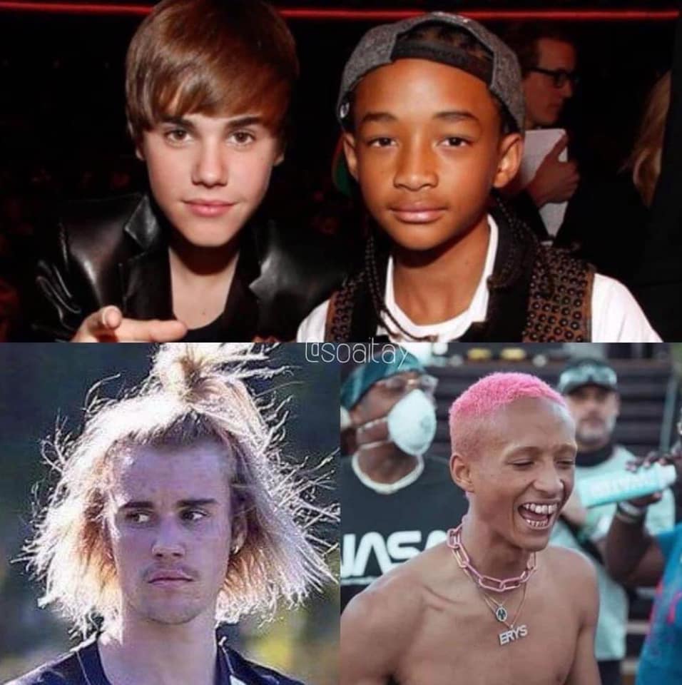 Bieber and Jaden