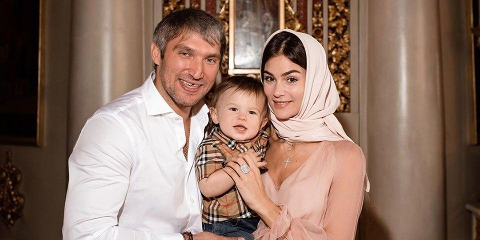 Alex ovechkin nastya ovechkina sergei ovechkin first birthday