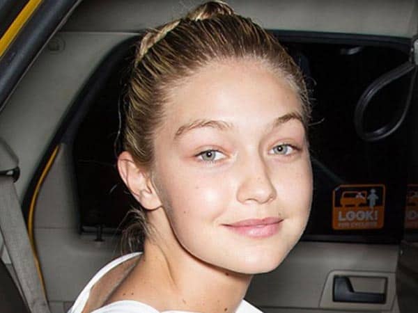 L Gigi Hadid without Makeup 16