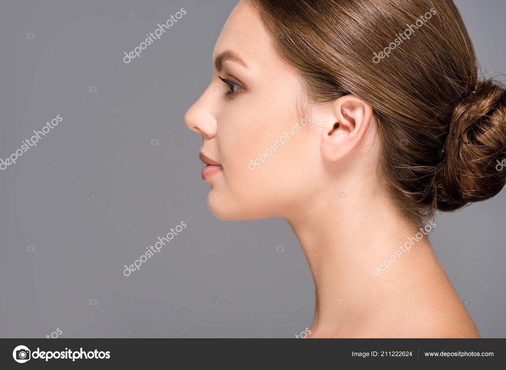 Depositphotos 211222624 stock photo side view beautiful woman perfect