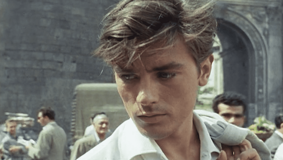 Alain delon purple noon three