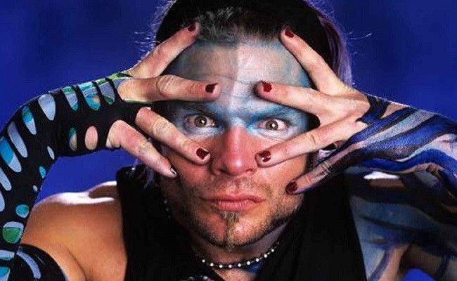 Jeff hardy face paint wwe