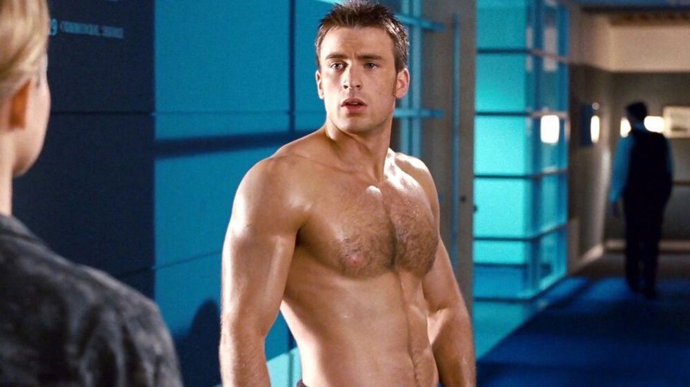 Chris evans dans film les fantastiques
