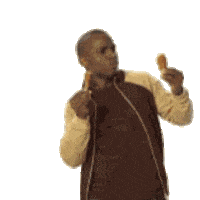 Nigga eating chicken