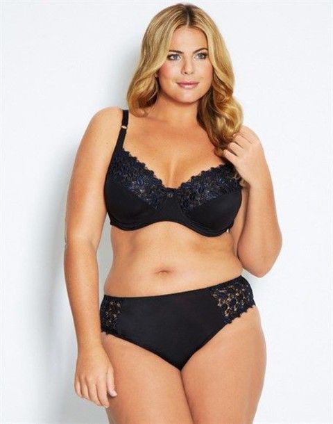 Rxldzm l 610x610 underwear fionafalkiner model curvy plussize bra panties blackpanties blac
