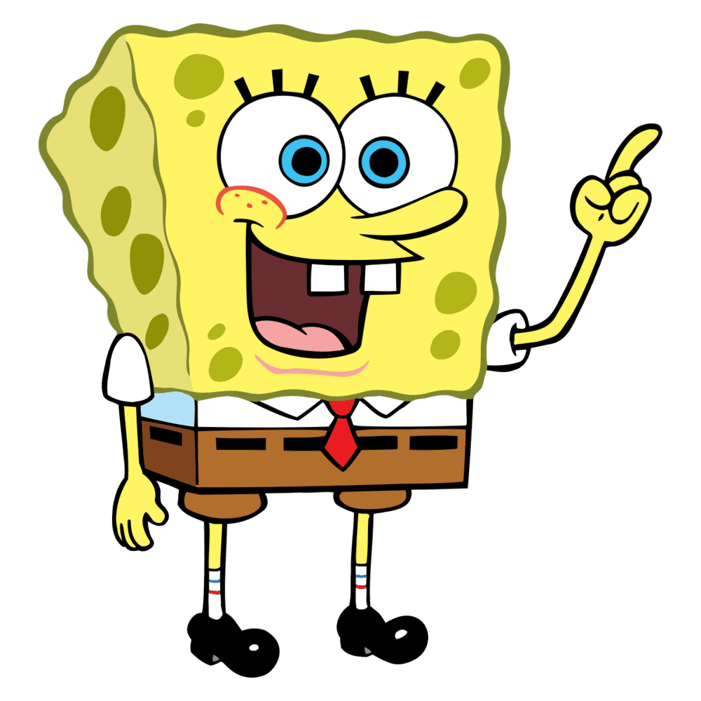 1200px SpongeBob SquarePants character
