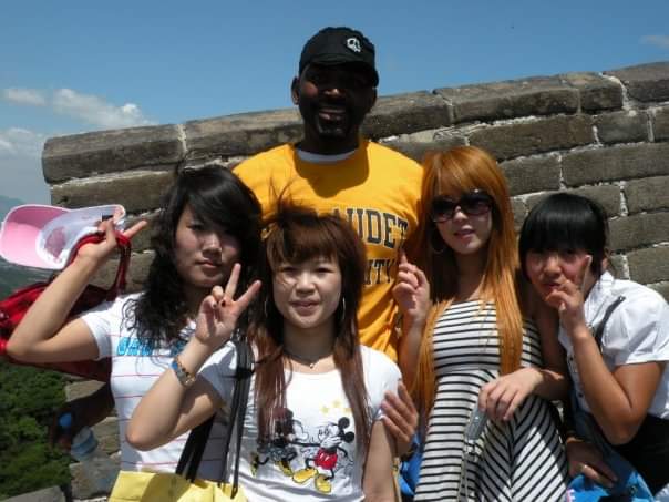Black guy and asians