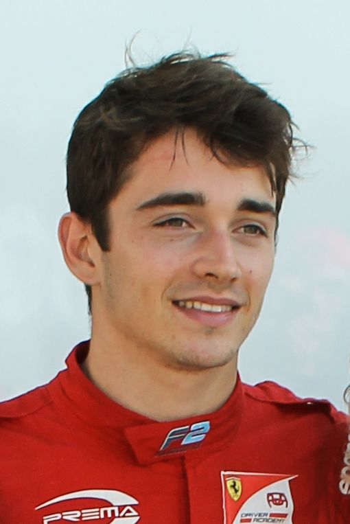 Charles Leclerc after winning F2 championship 2