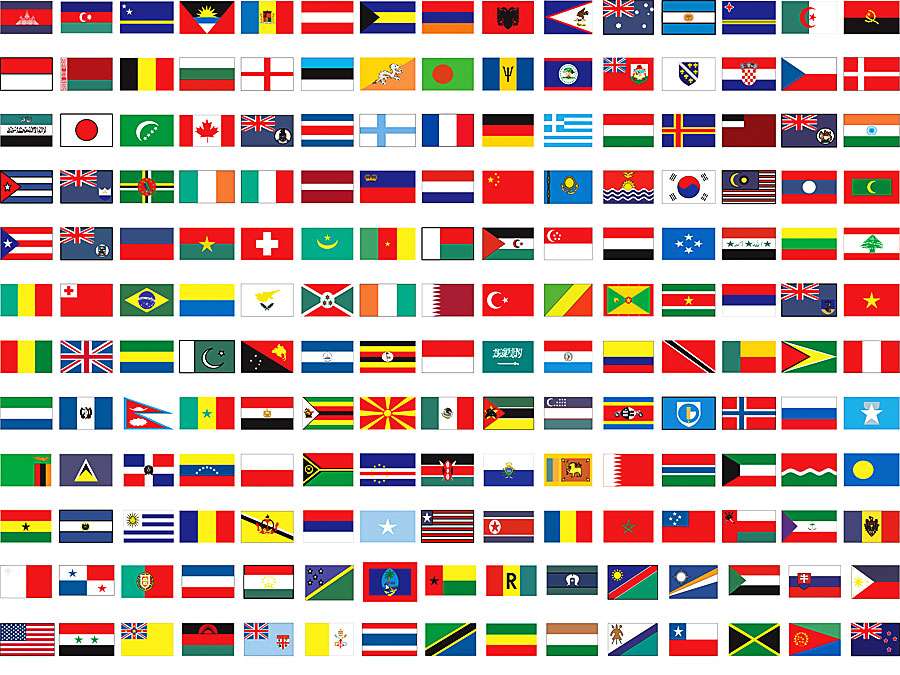 Flags countries world flags Country blog geography 2009