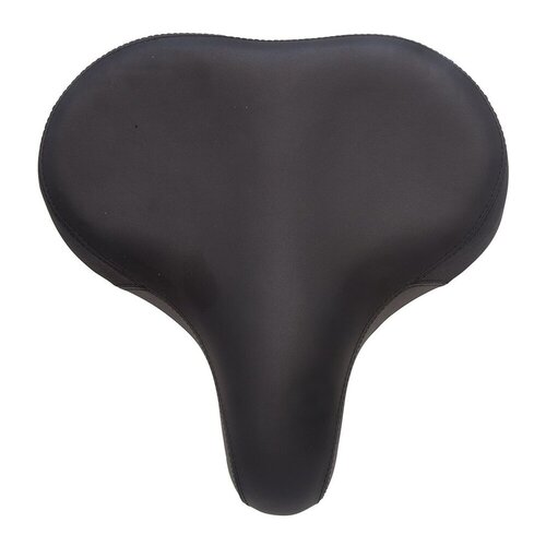 Comfort tractor bike seat unisex black top view  645191576167564