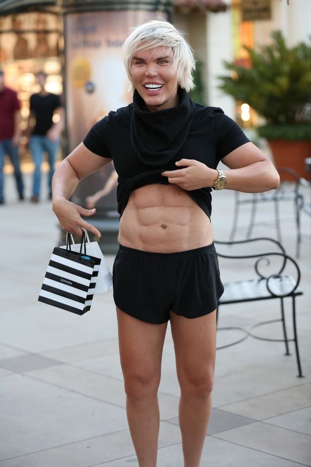 PAY EXCLUSIVE Human Ken Doll Rodrigo Alves shops at Sephora