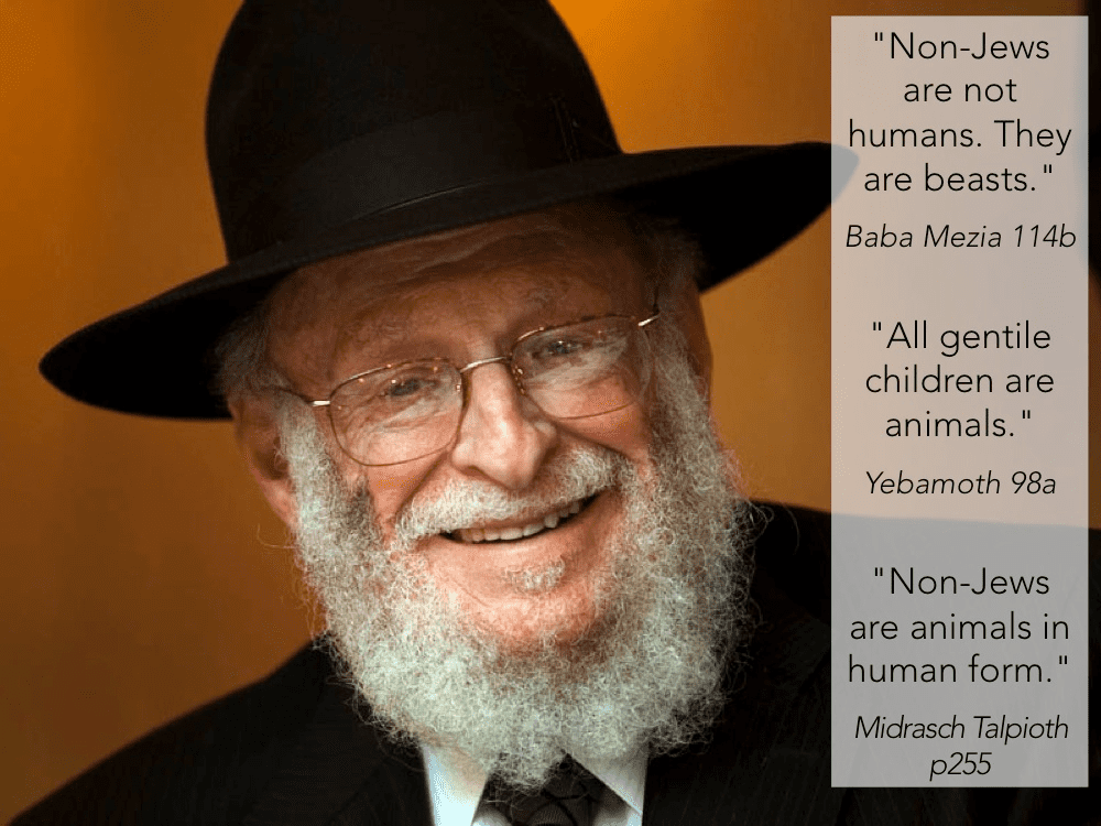 Jewish master race non jews non human