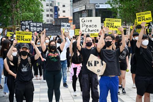 South Korea joins global Black Lives Matter rallies South Korea joins global Black Lives Matter rallies
