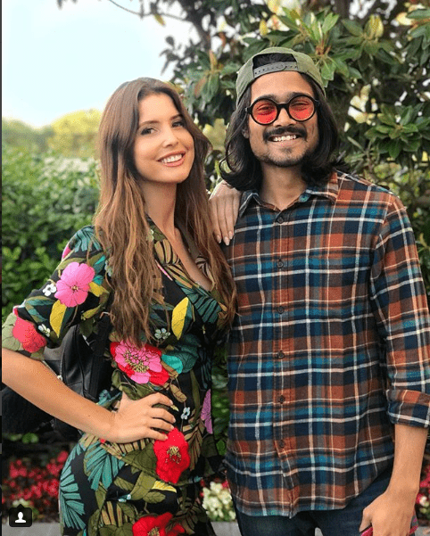 Bhuvan Bam And Amanda Cerny
