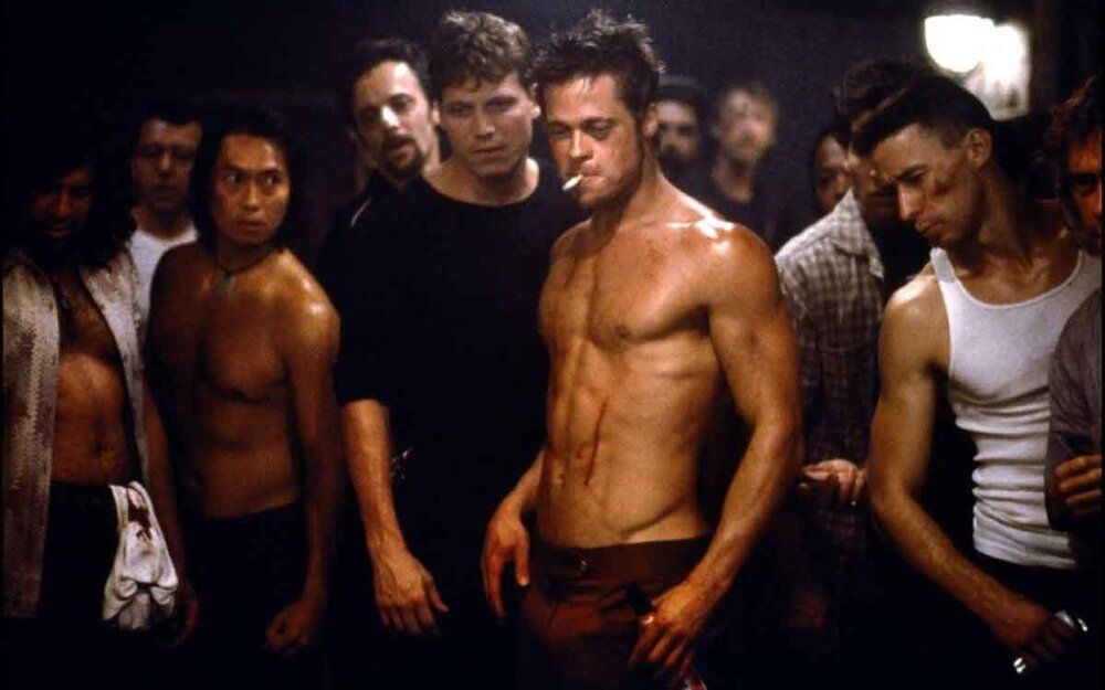 Brad pitt fight club vucudu